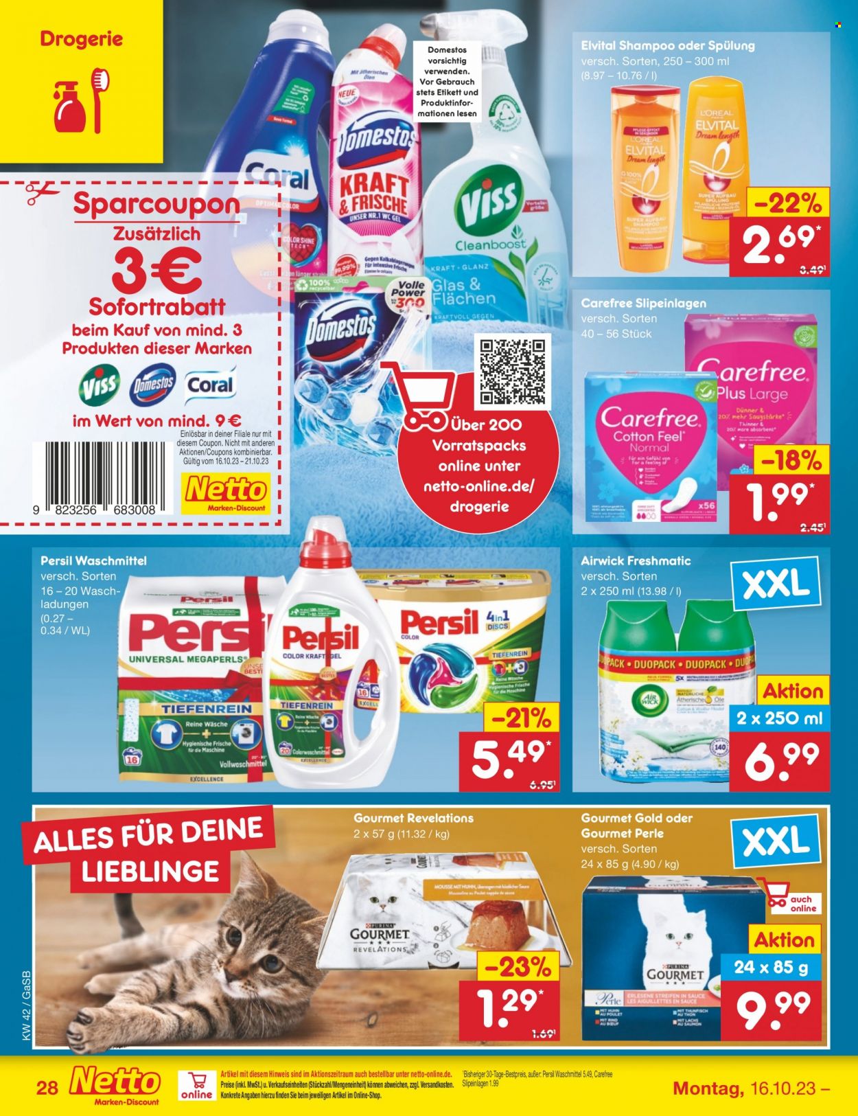 Netto Marken-Discount Prospekte  - 16.10.2023 - 21.10.2023. Seite 32