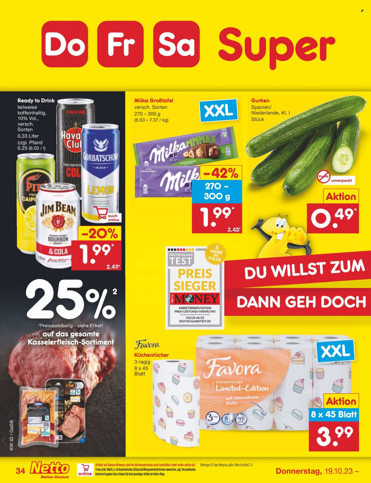 Netto Marken-Discount Prospekte  - 16.10.2023 - 21.10.2023. Seite 38
