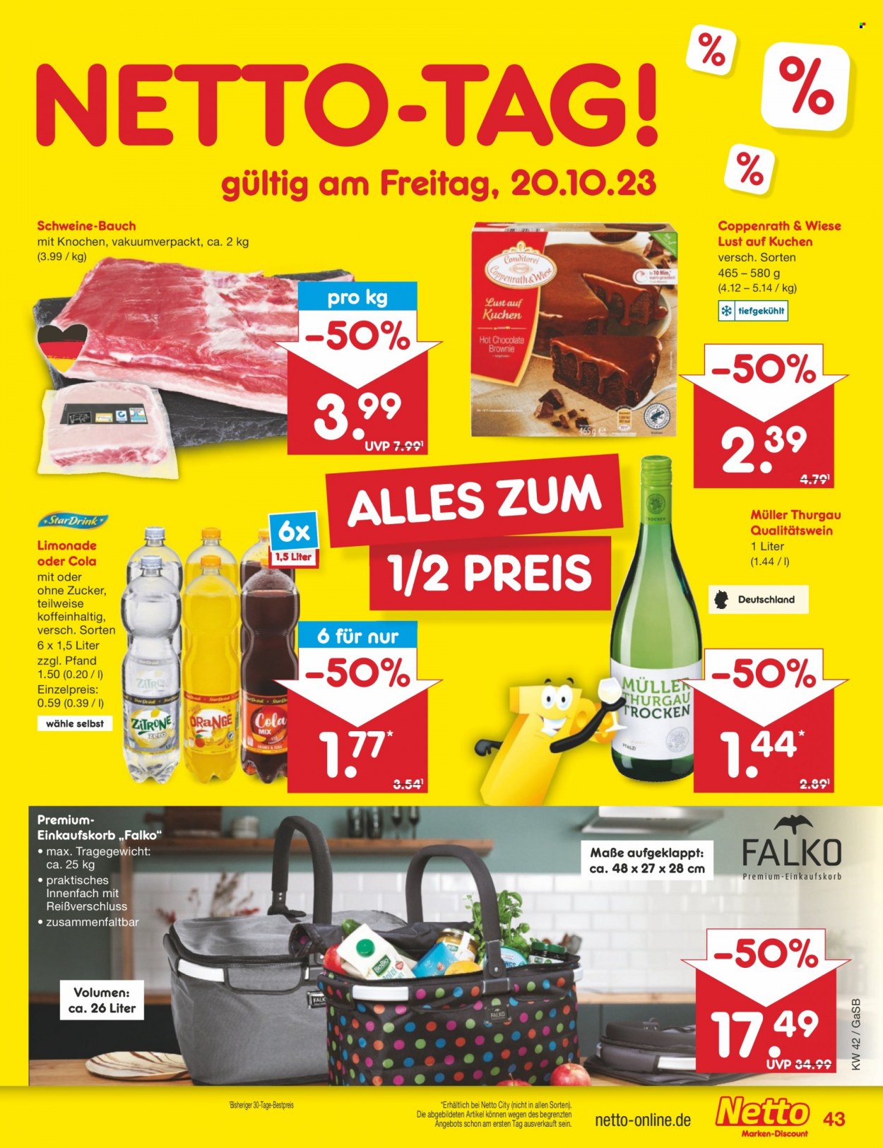 Netto Marken-Discount Prospekte  - 16.10.2023 - 21.10.2023. Seite 47