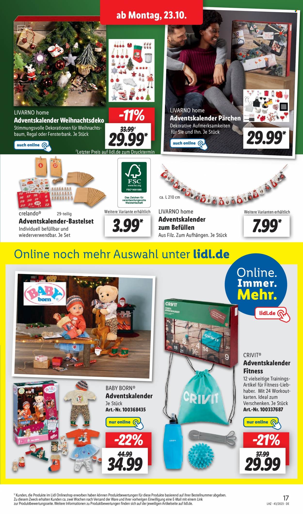 Lidl Prospekte  - 23.10.2023 - 28.10.2023. Seite 25
