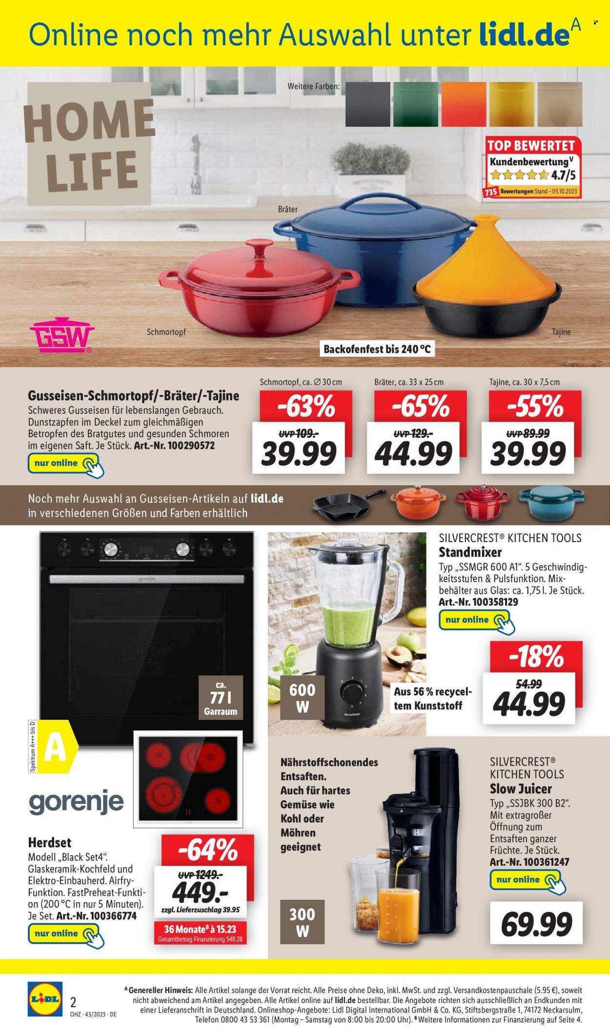 Lidl Prospekte  - 23.10.2023 - 28.10.2023. Seite 58