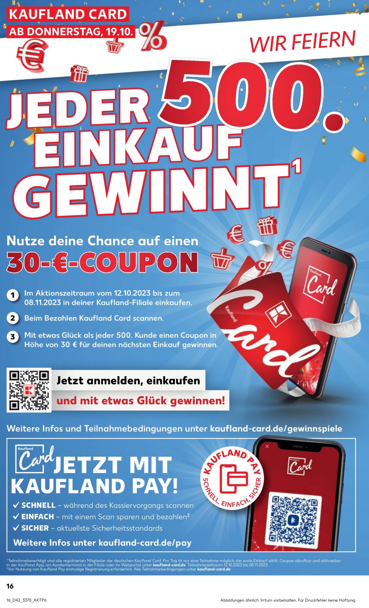 Kaufland Prospekte  - 19.10.2023 - 25.10.2023. Seite 16