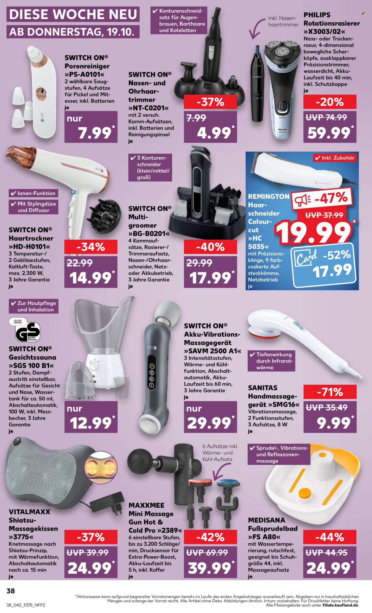 Kaufland Prospekte  - 19.10.2023 - 25.10.2023. Seite 38