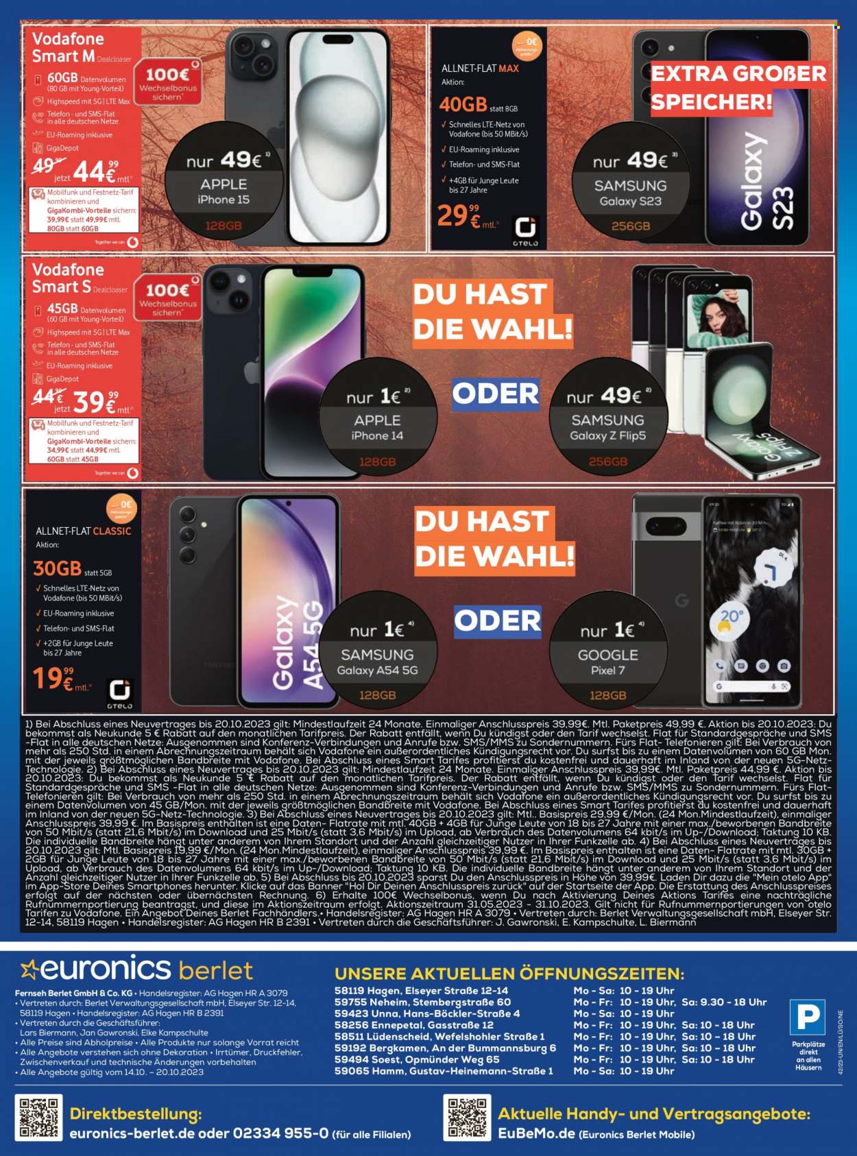 Euronics Prospekte  - 14.10.2023 - 20.10.2023. Seite 12