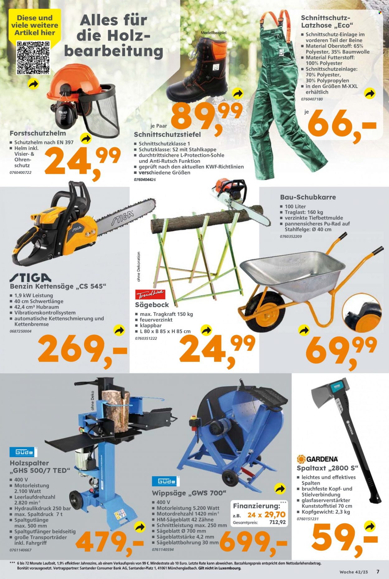 Globus Baumarkt Prospekte  - 16.10.2023 - 21.10.2023. Seite 7