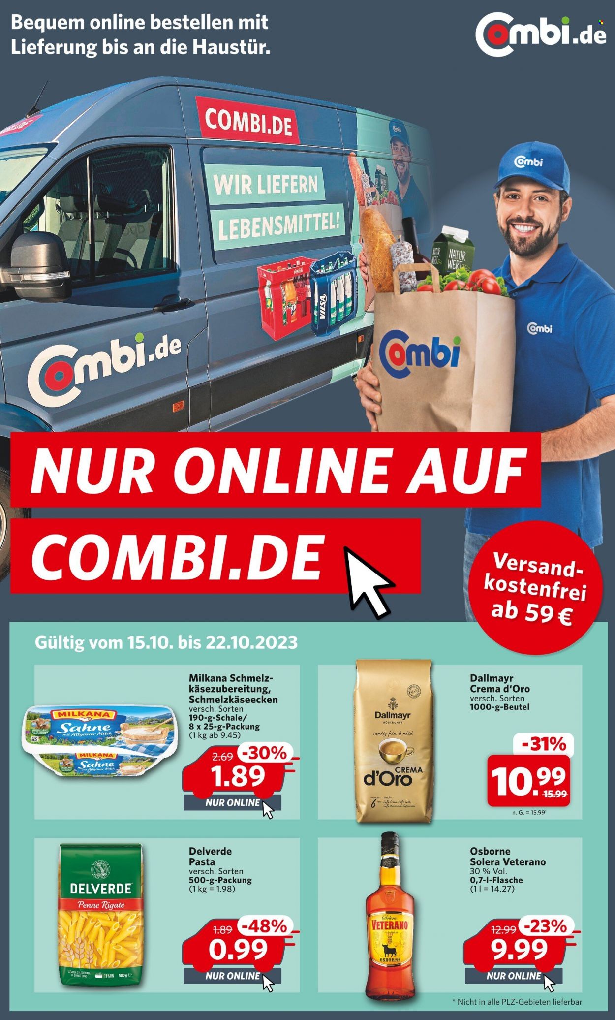 Combi Prospekte  - 15.10.2023 - 22.10.2023. Seite 1