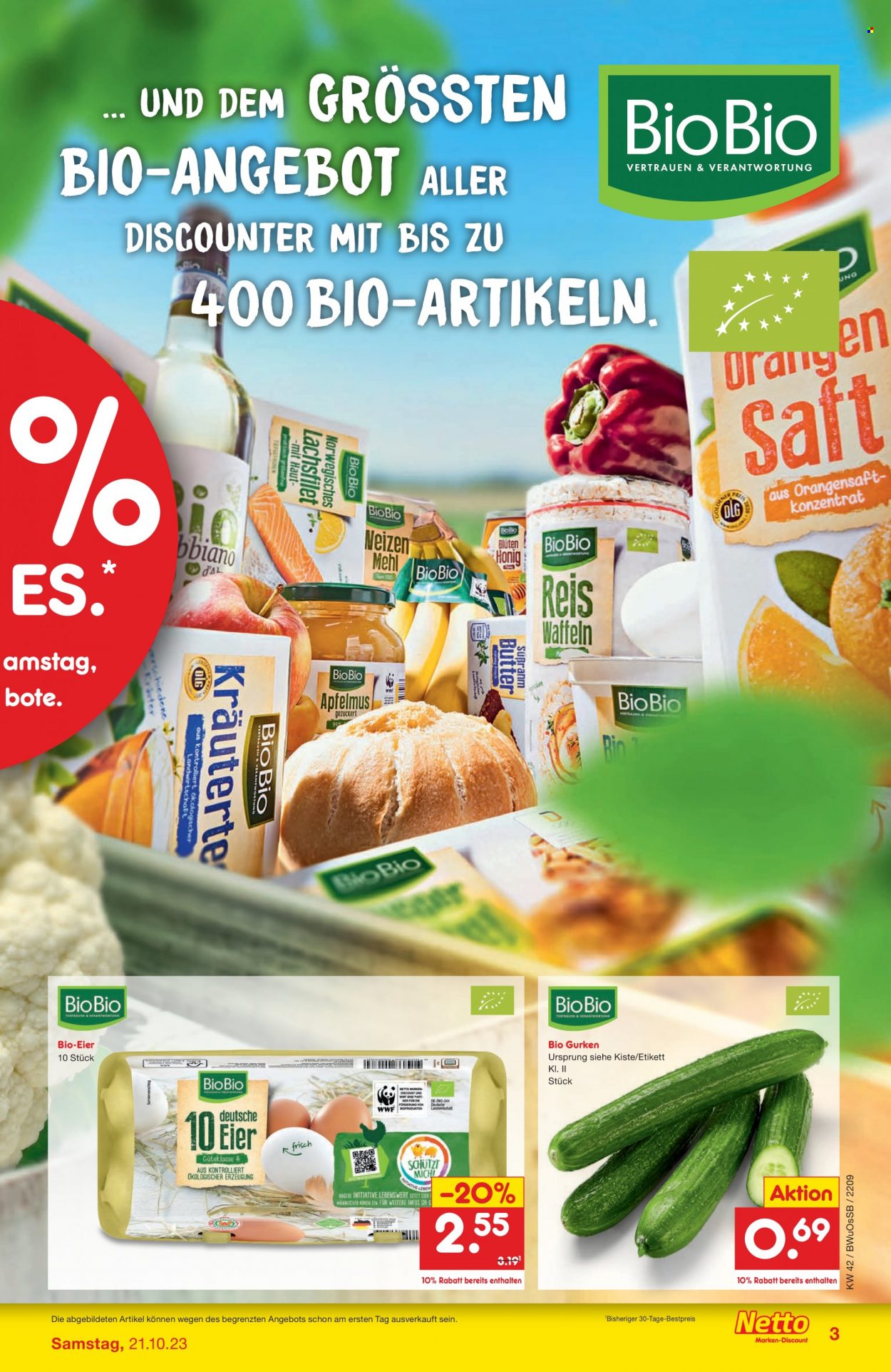 Netto Marken-Discount Prospekte  - 17.10.2023 - 21.10.2023. Seite 3