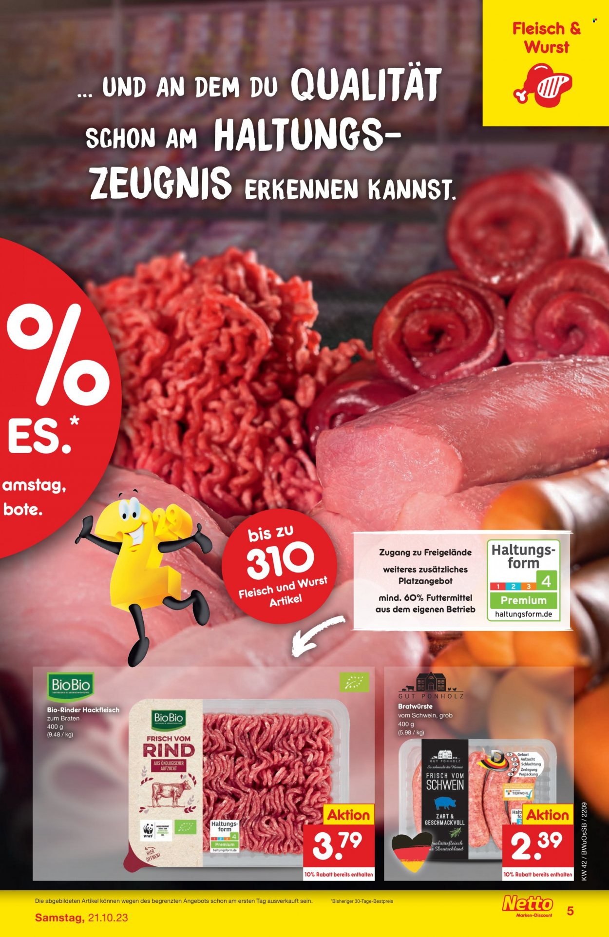 Netto Marken-Discount Prospekte  - 17.10.2023 - 21.10.2023. Seite 5