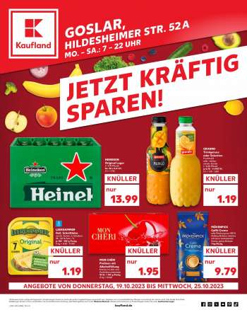 Leták Kaufland - 19.10.2023 - 25.10.2023.