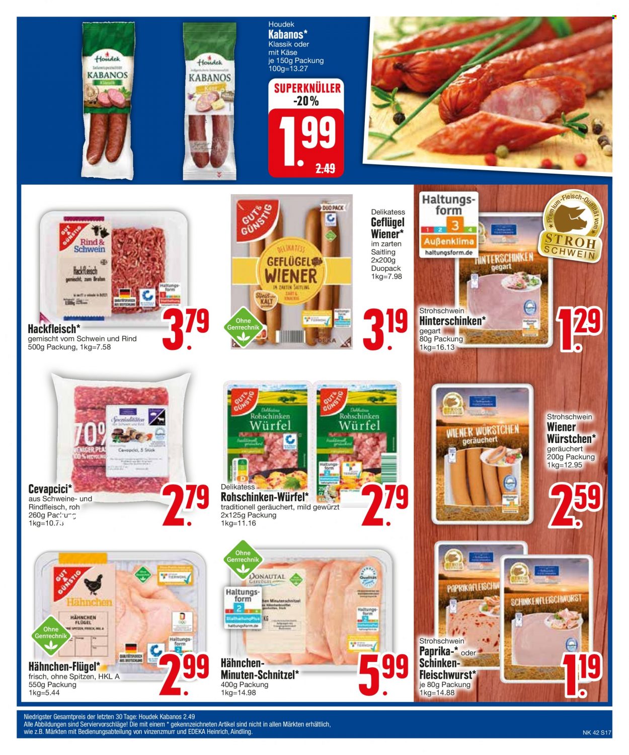 Edeka Prospekte  - 16.10.2023 - 21.10.2023. Seite 17