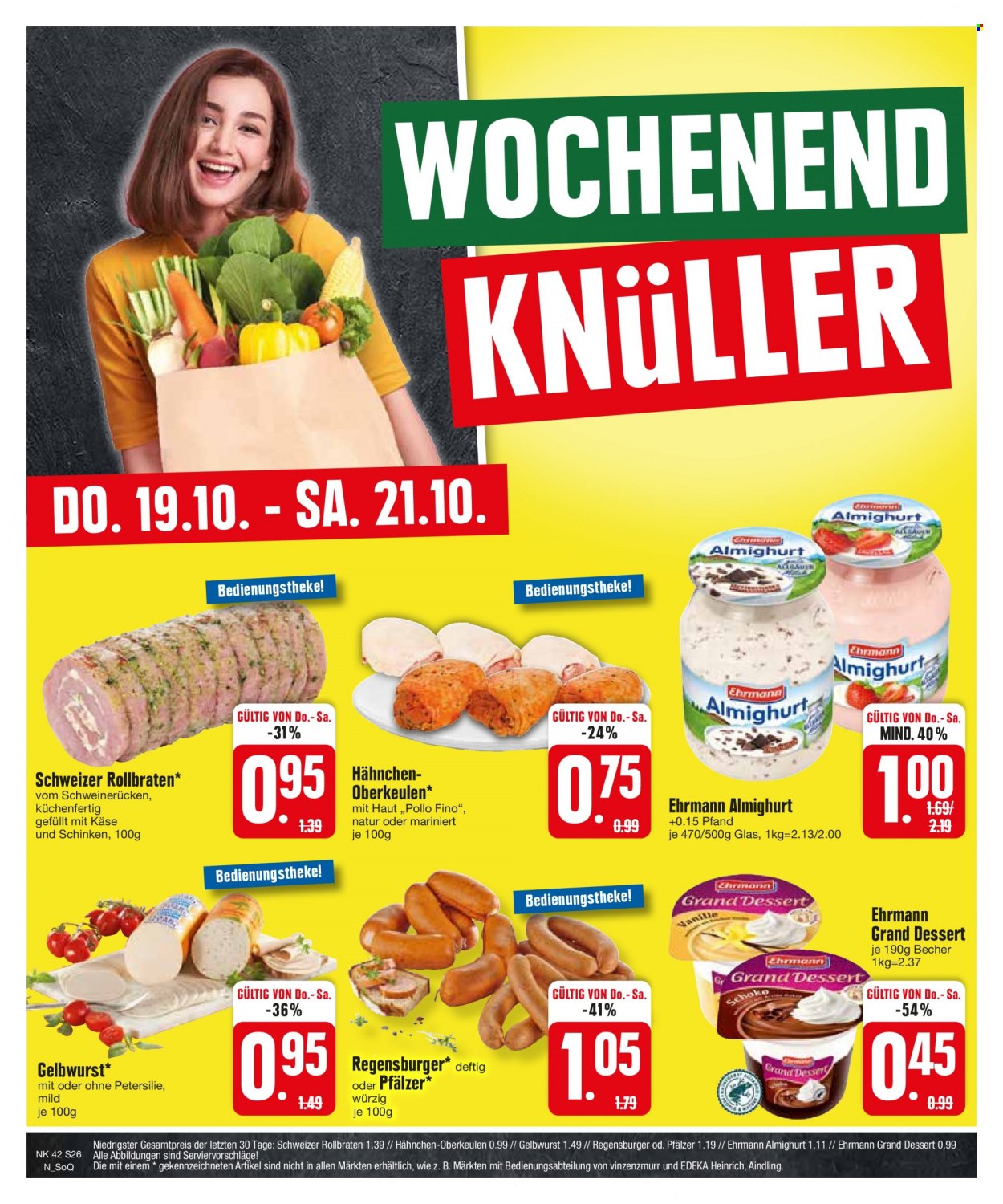 Edeka Prospekte  - 16.10.2023 - 21.10.2023. Seite 26