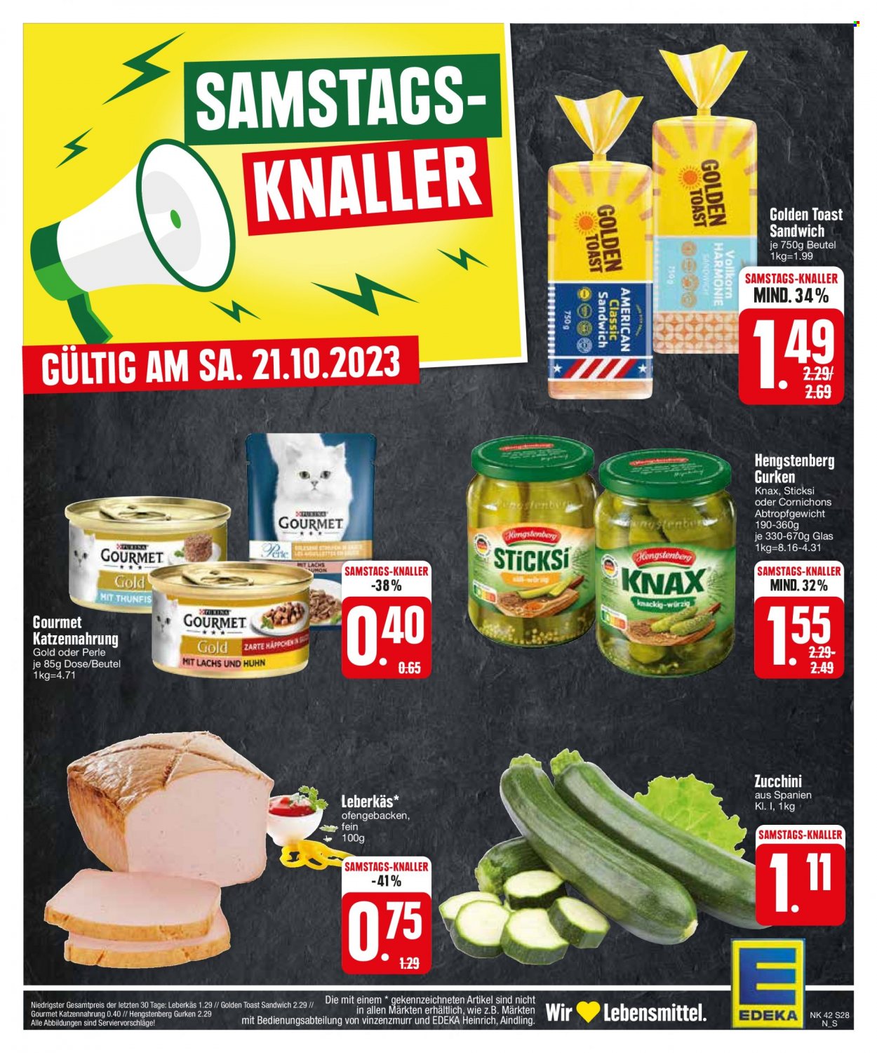 Edeka Prospekte  - 16.10.2023 - 21.10.2023. Seite 28