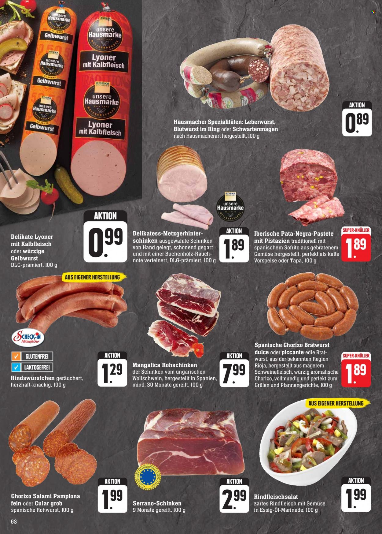 Edeka Prospekte  - 16.10.2023 - 21.10.2023. Seite 6