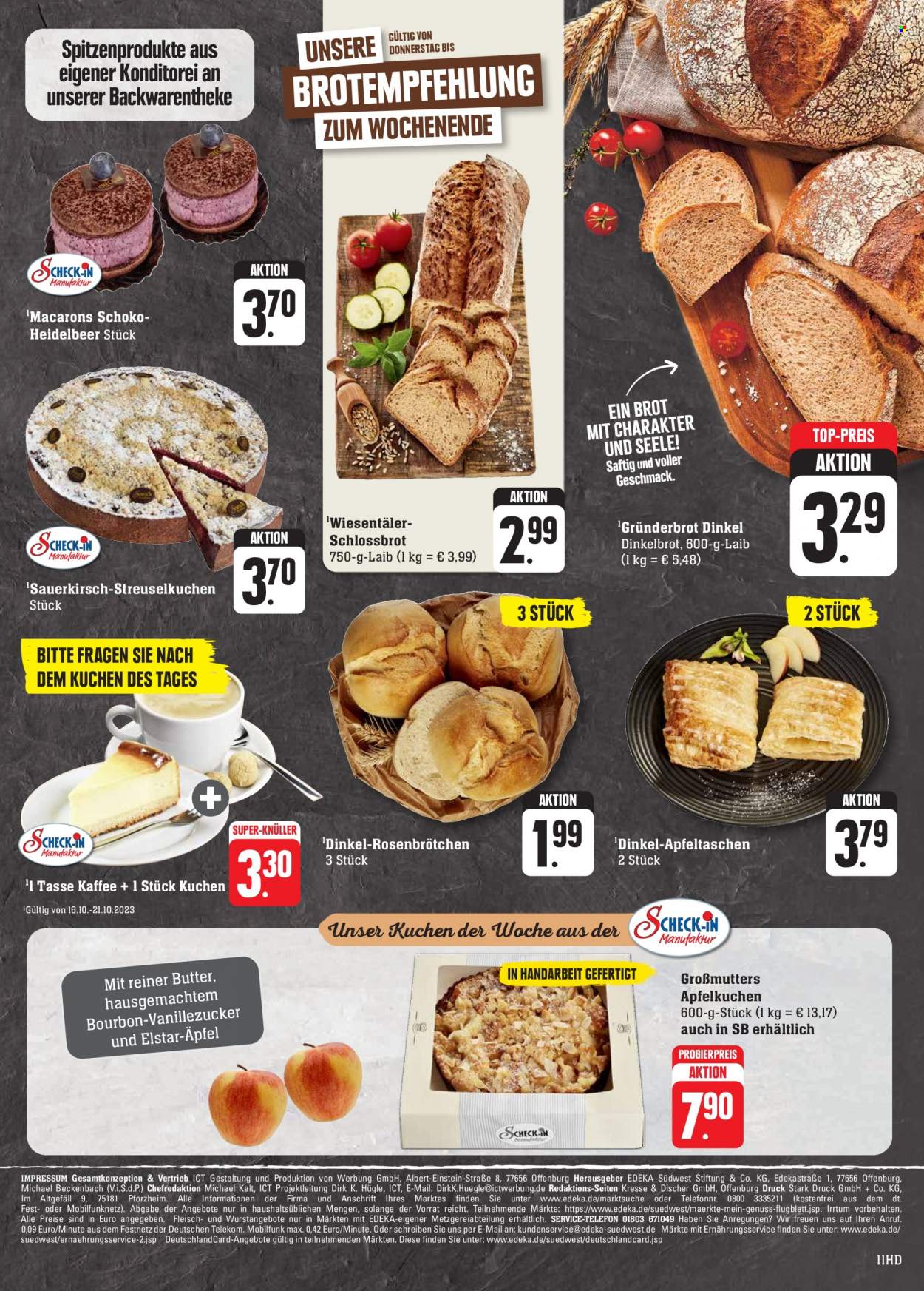 Edeka Prospekte  - 16.10.2023 - 21.10.2023. Seite 11