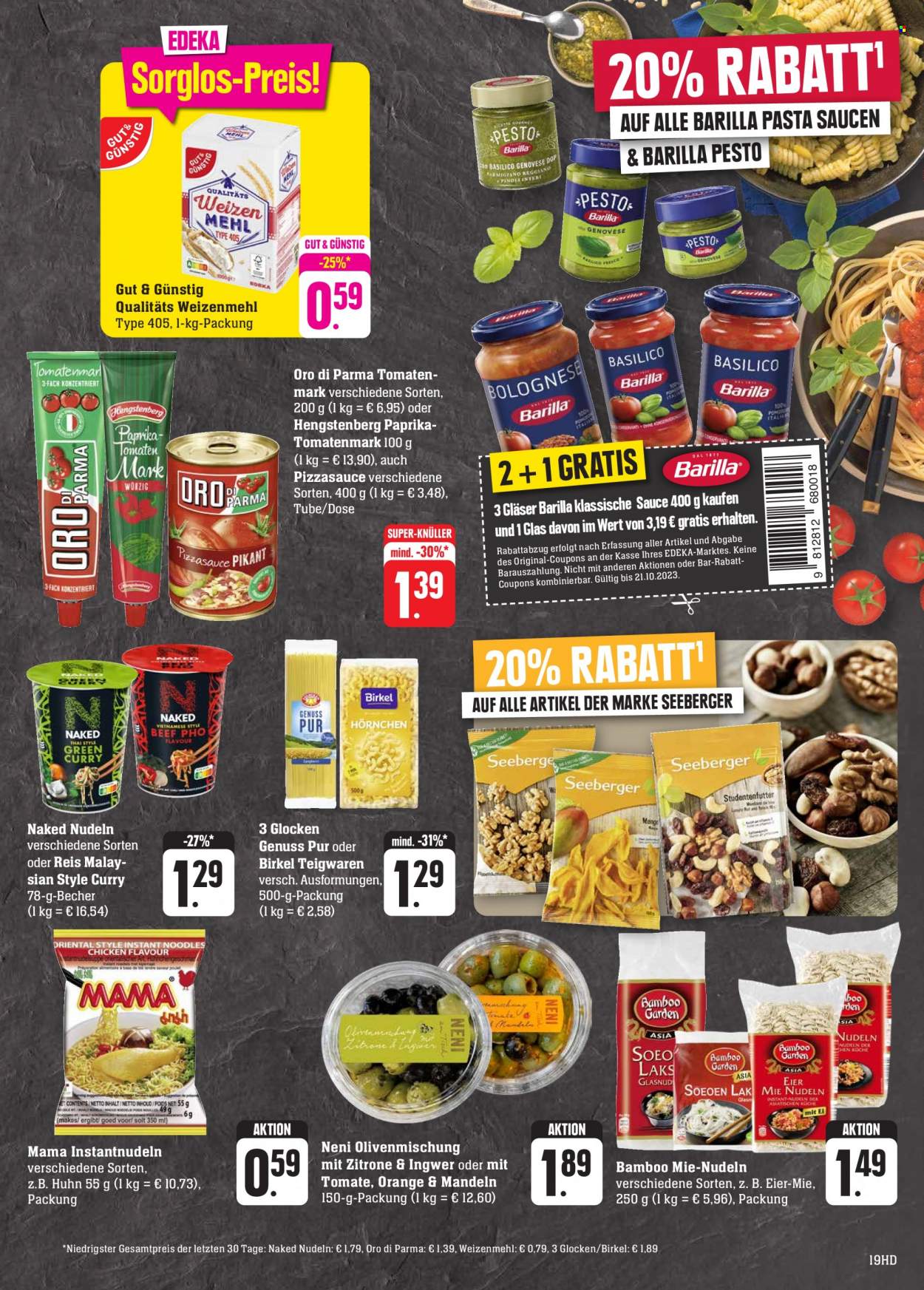 Edeka Prospekte  - 16.10.2023 - 21.10.2023. Seite 19