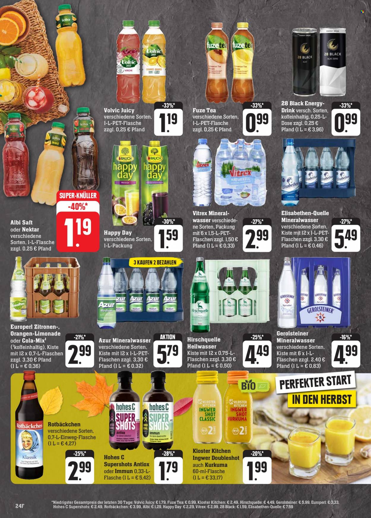 Edeka Prospekte  - 16.10.2023 - 21.10.2023. Seite 24
