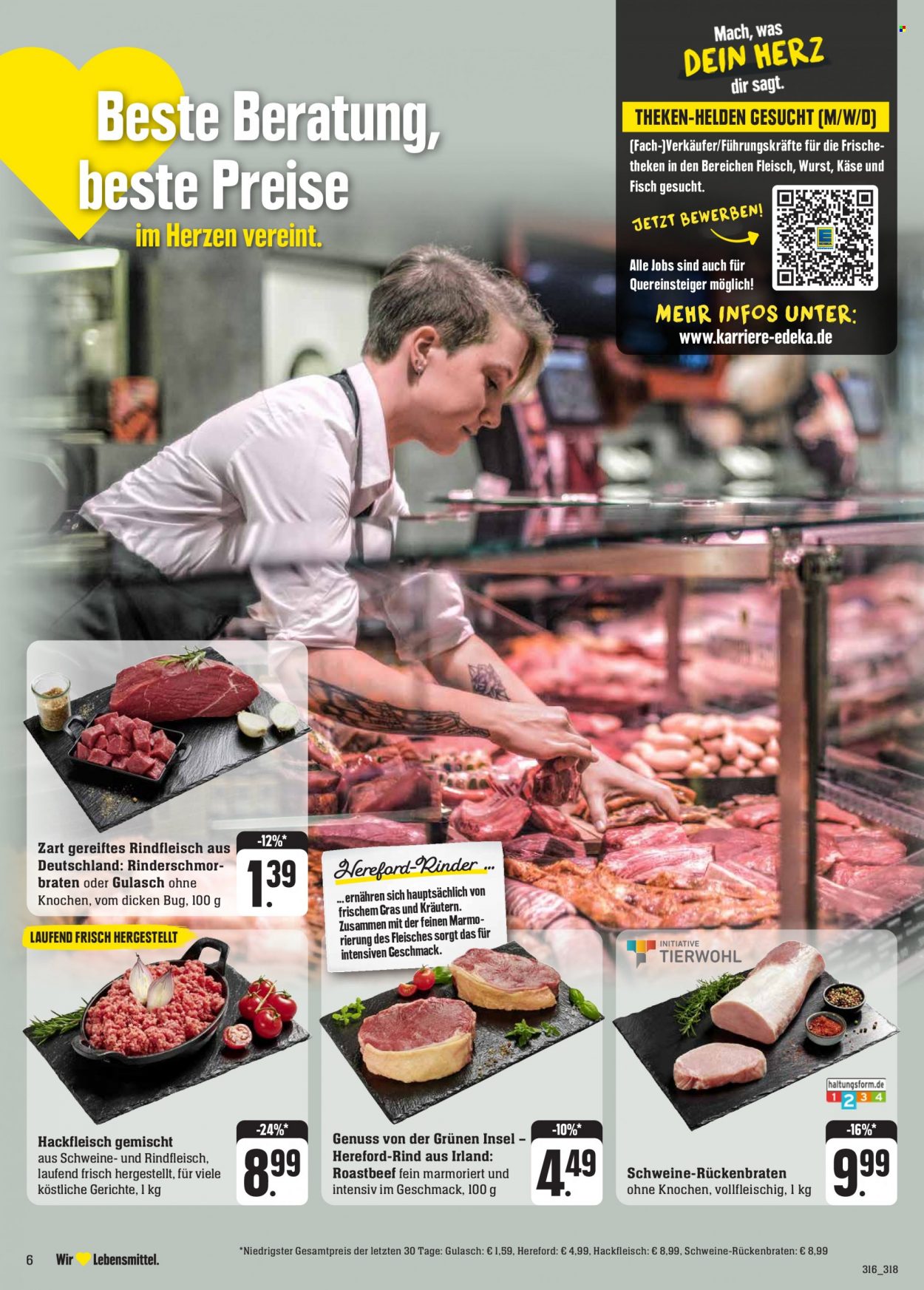 Edeka Prospekte  - 16.10.2023 - 21.10.2023. Seite 6