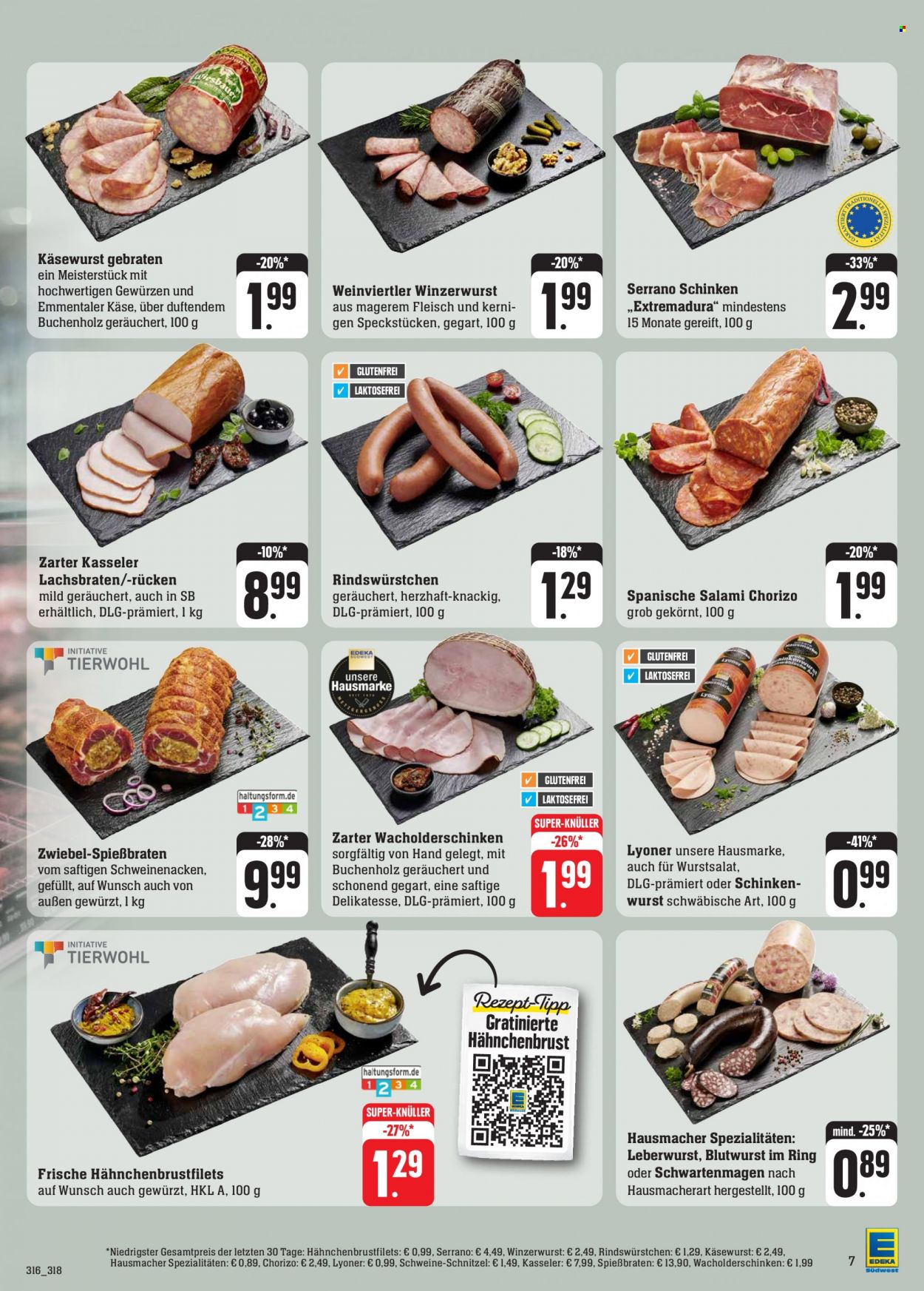 Edeka Prospekte  - 16.10.2023 - 21.10.2023. Seite 7
