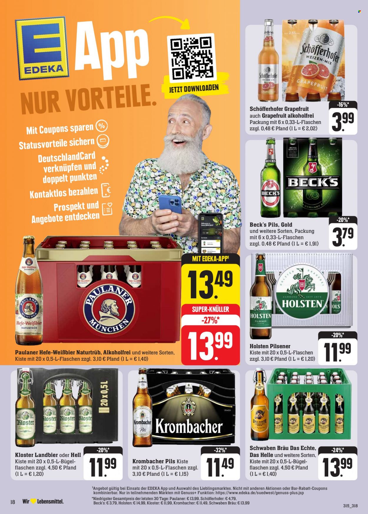 Edeka Prospekte  - 16.10.2023 - 21.10.2023. Seite 20