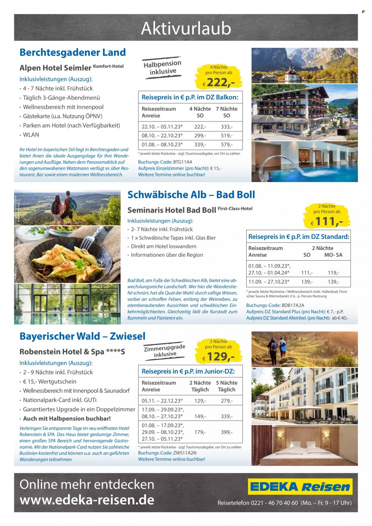 Edeka Prospekte  - 16.10.2023 - 21.10.2023. Seite 46