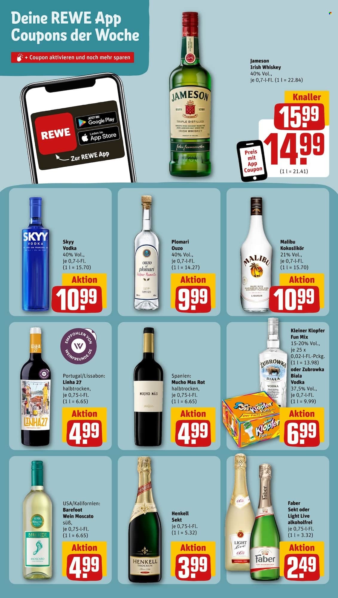 REWE Prospekte  - 16.10.2023 - 21.10.2023. Seite 21