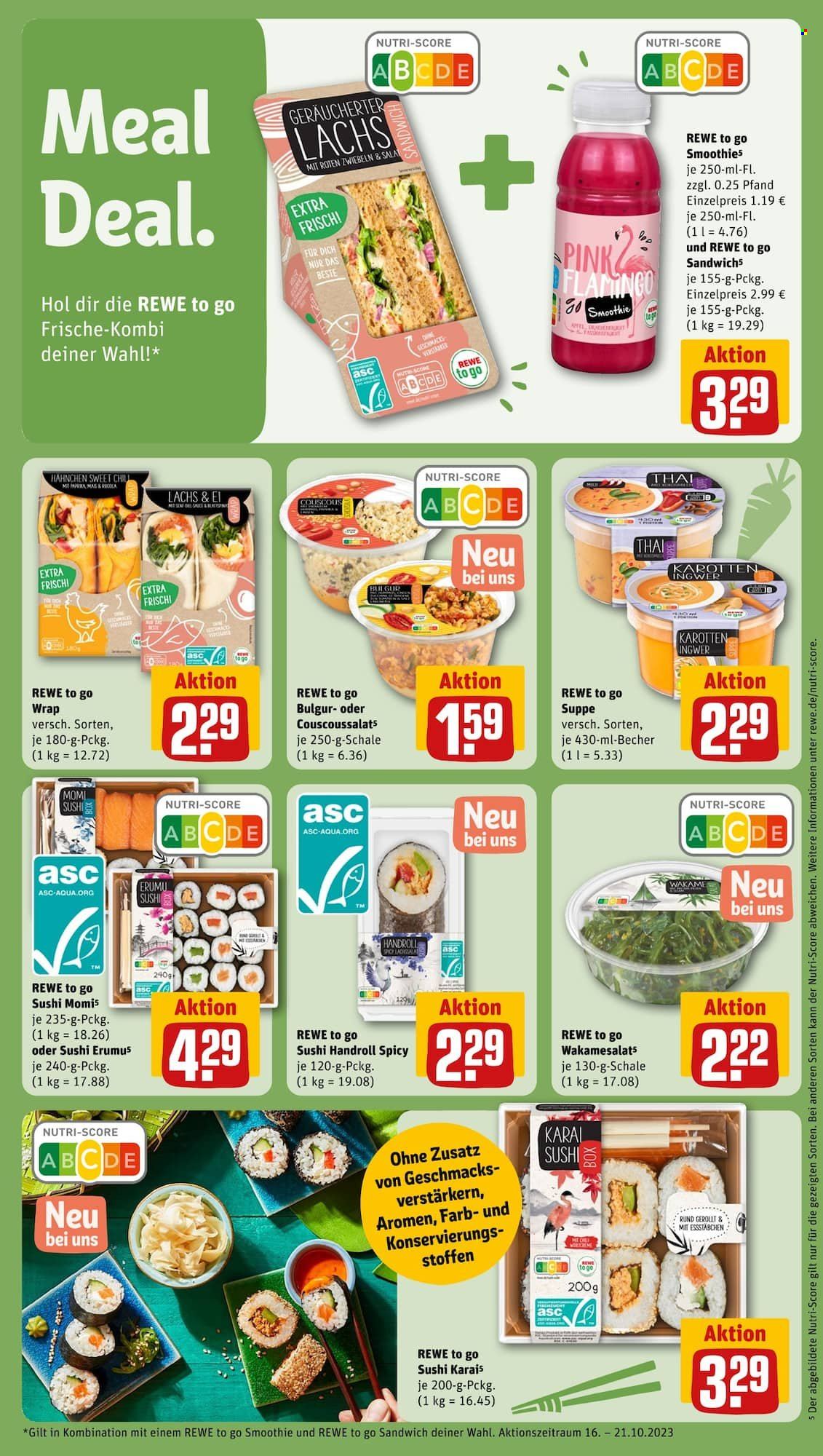 REWE Prospekte  - 16.10.2023 - 21.10.2023. Seite 25