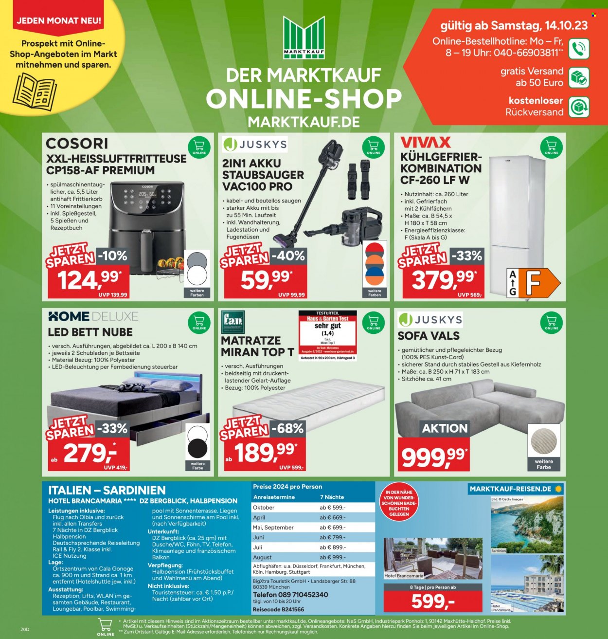 Marktkauf Prospekte  - 16.10.2023 - 21.10.2023. Seite 20