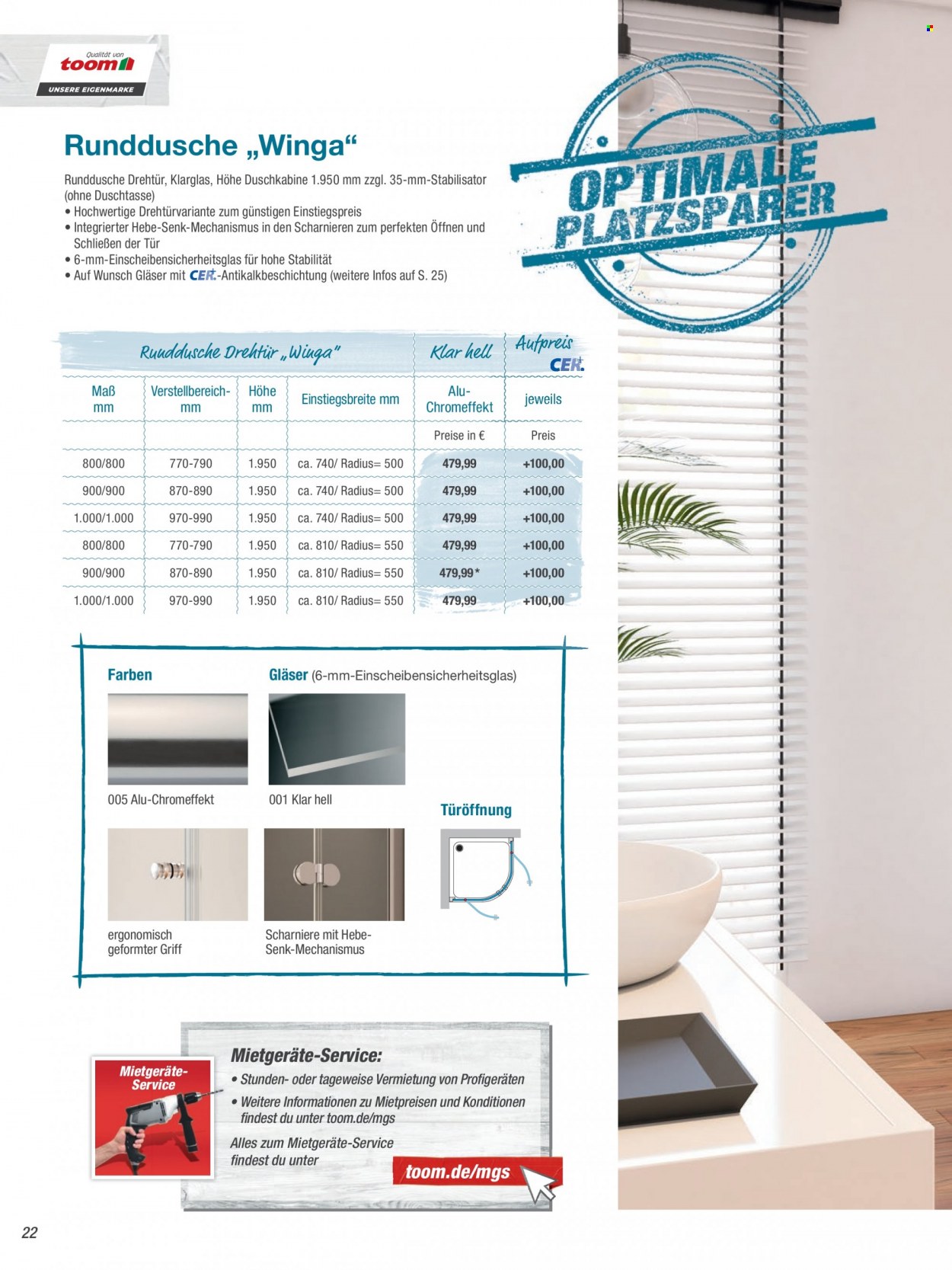 toom Baumarkt Prospekte  - 16.10.2023 - 31.10.2023. Seite 22