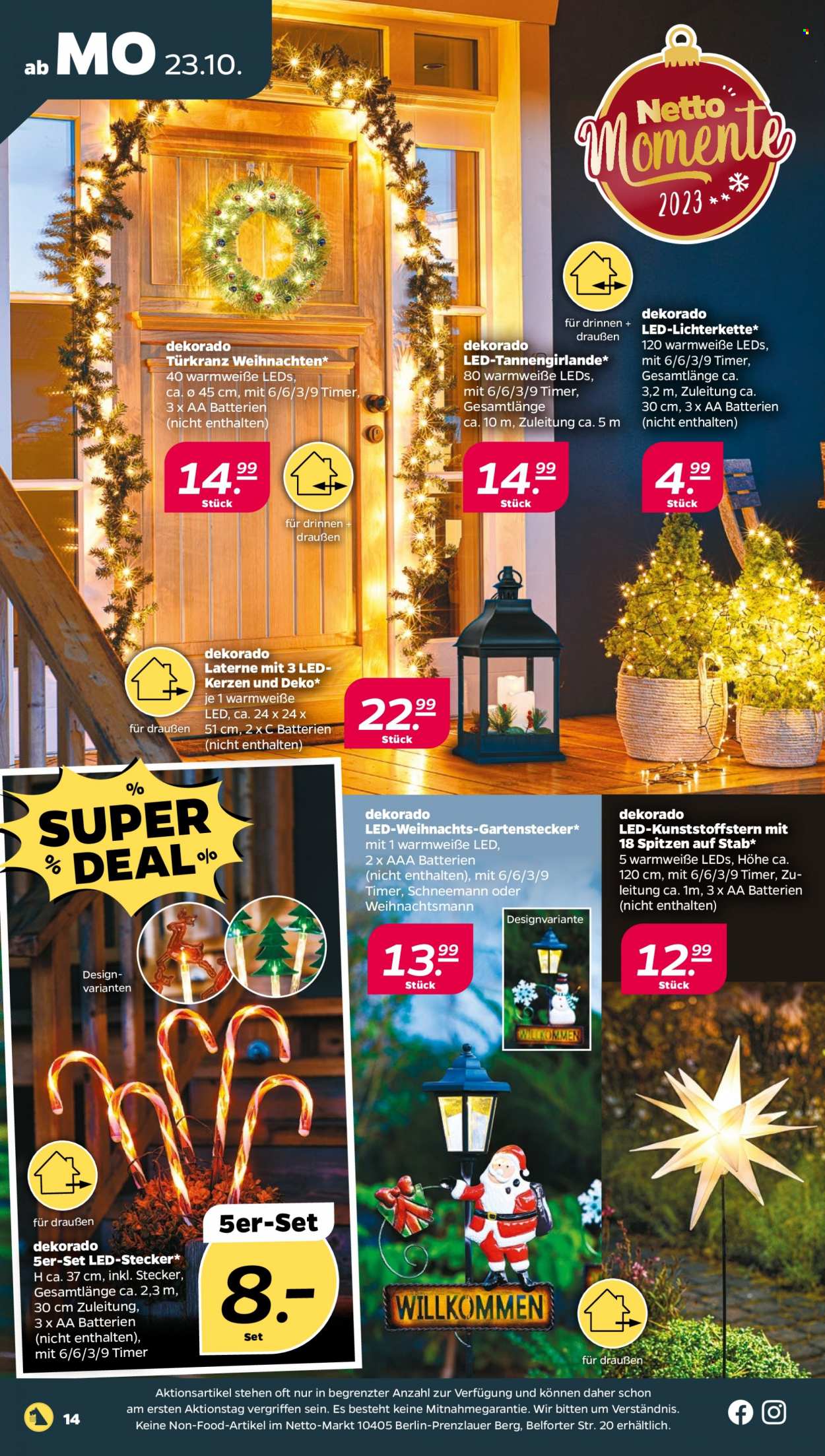 Netto Prospekte  - 23.10.2023 - 28.10.2023. Seite 14