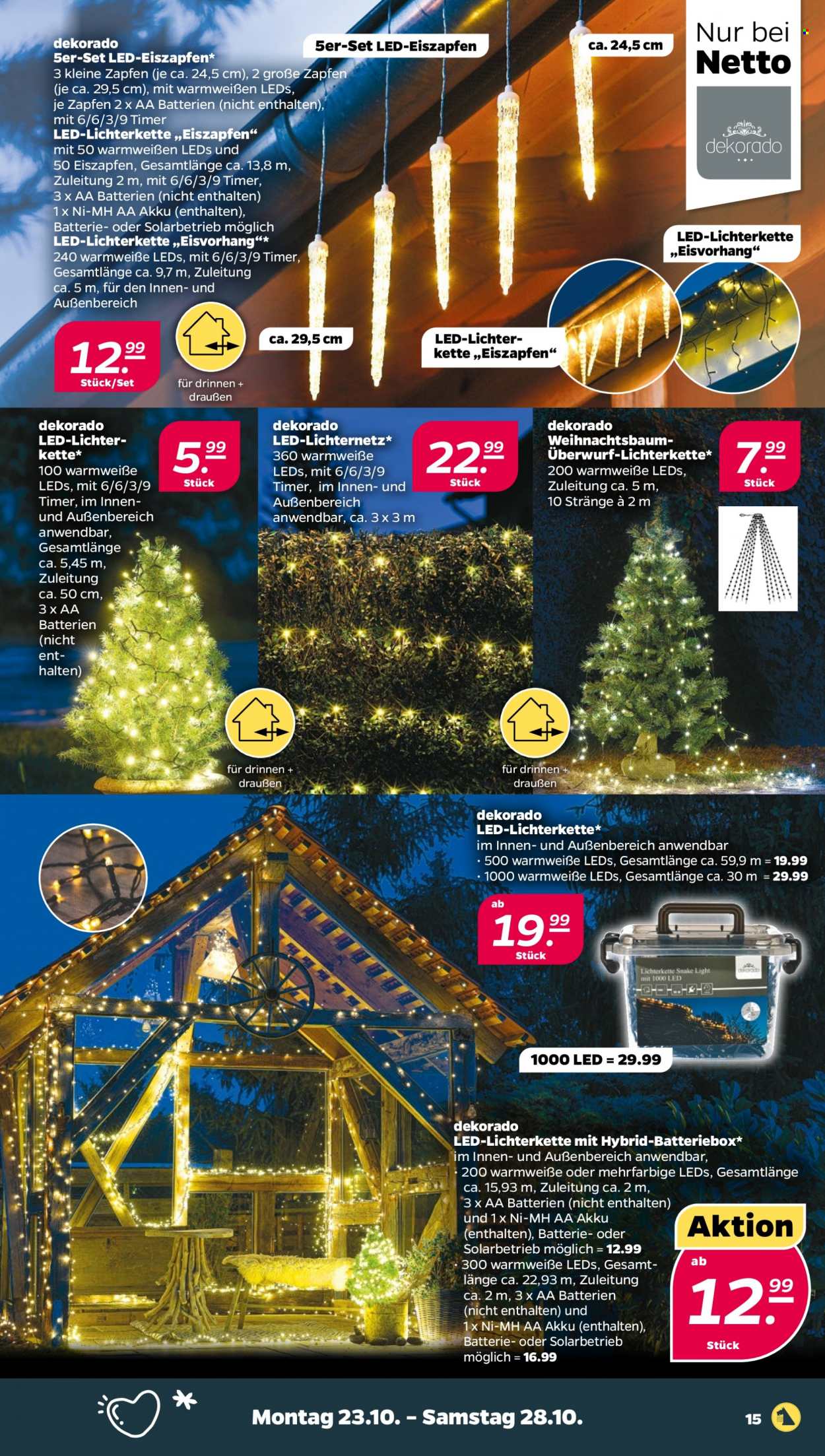 Netto Prospekte  - 23.10.2023 - 28.10.2023. Seite 15