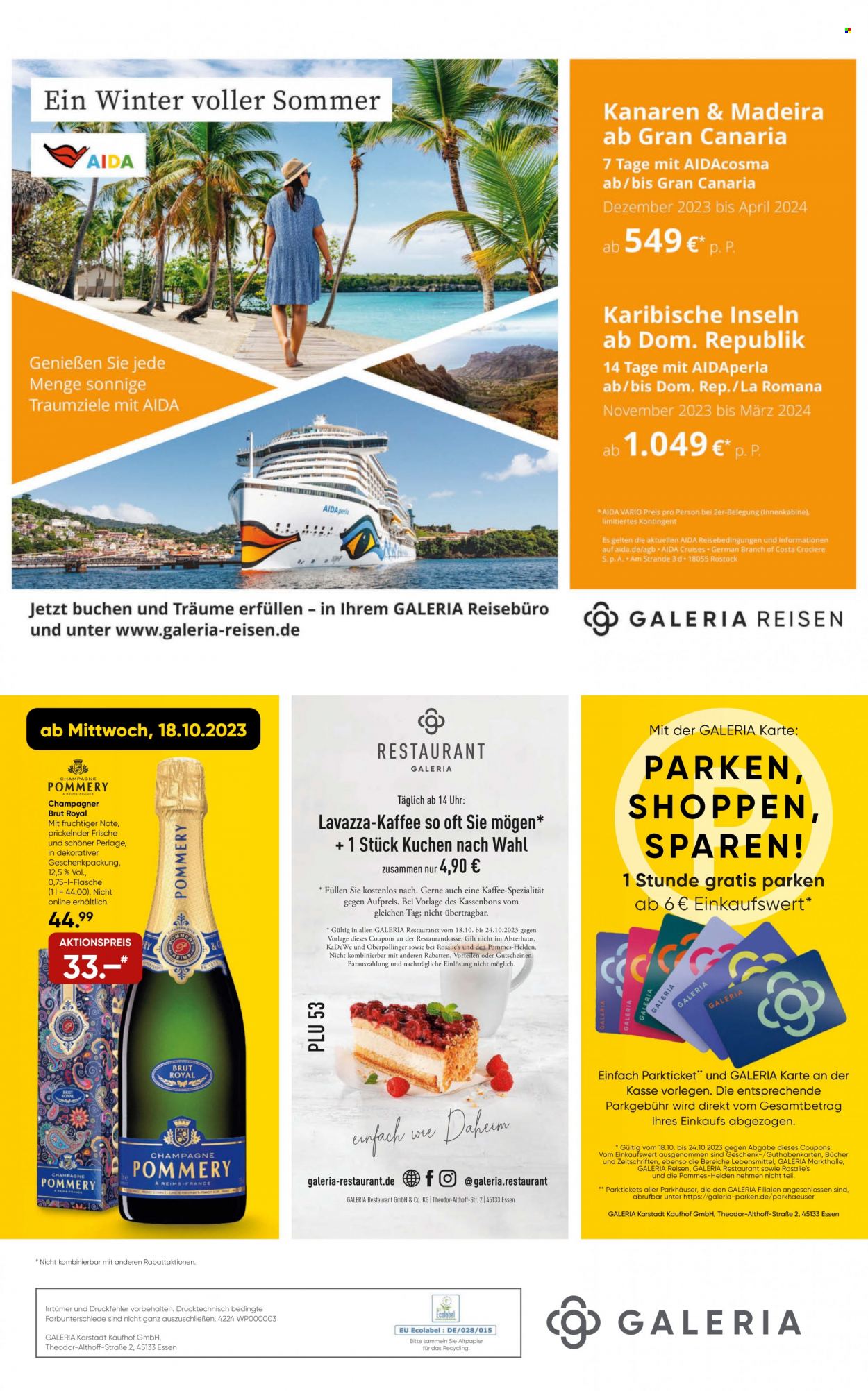 GALERIA Karstadt Kaufhof Prospekte  - 18.10.2023 - 24.10.2023. Seite 12