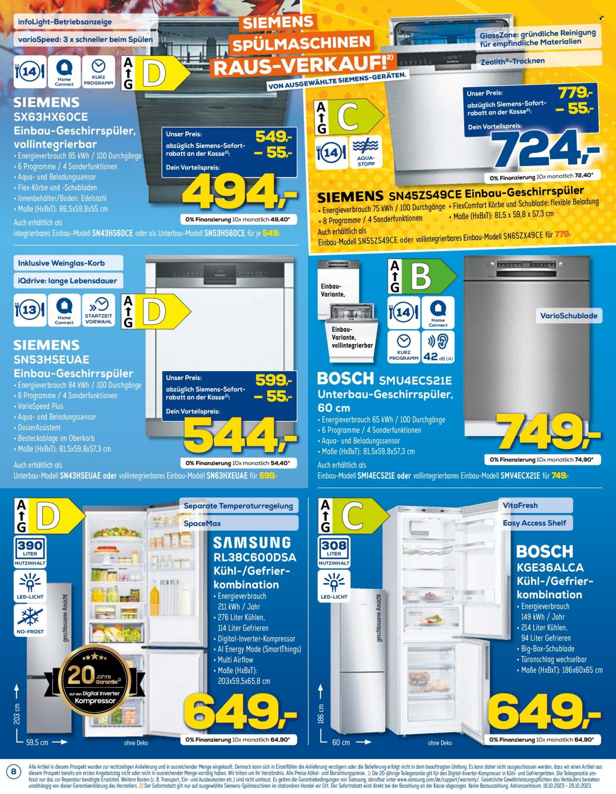 Euronics Prospekte  - 18.10.2023 - 25.10.2023. Seite 8