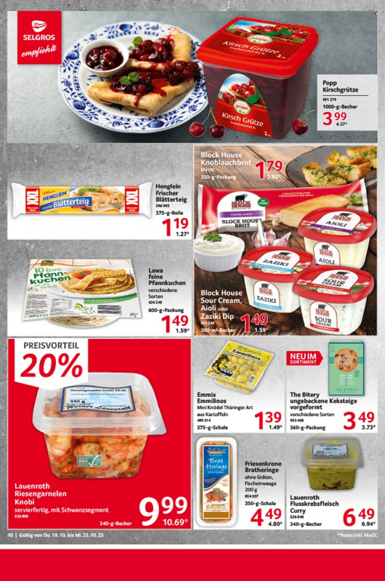 Selgros Prospekte  - 19.10.2023 - 25.10.2023. Seite 10