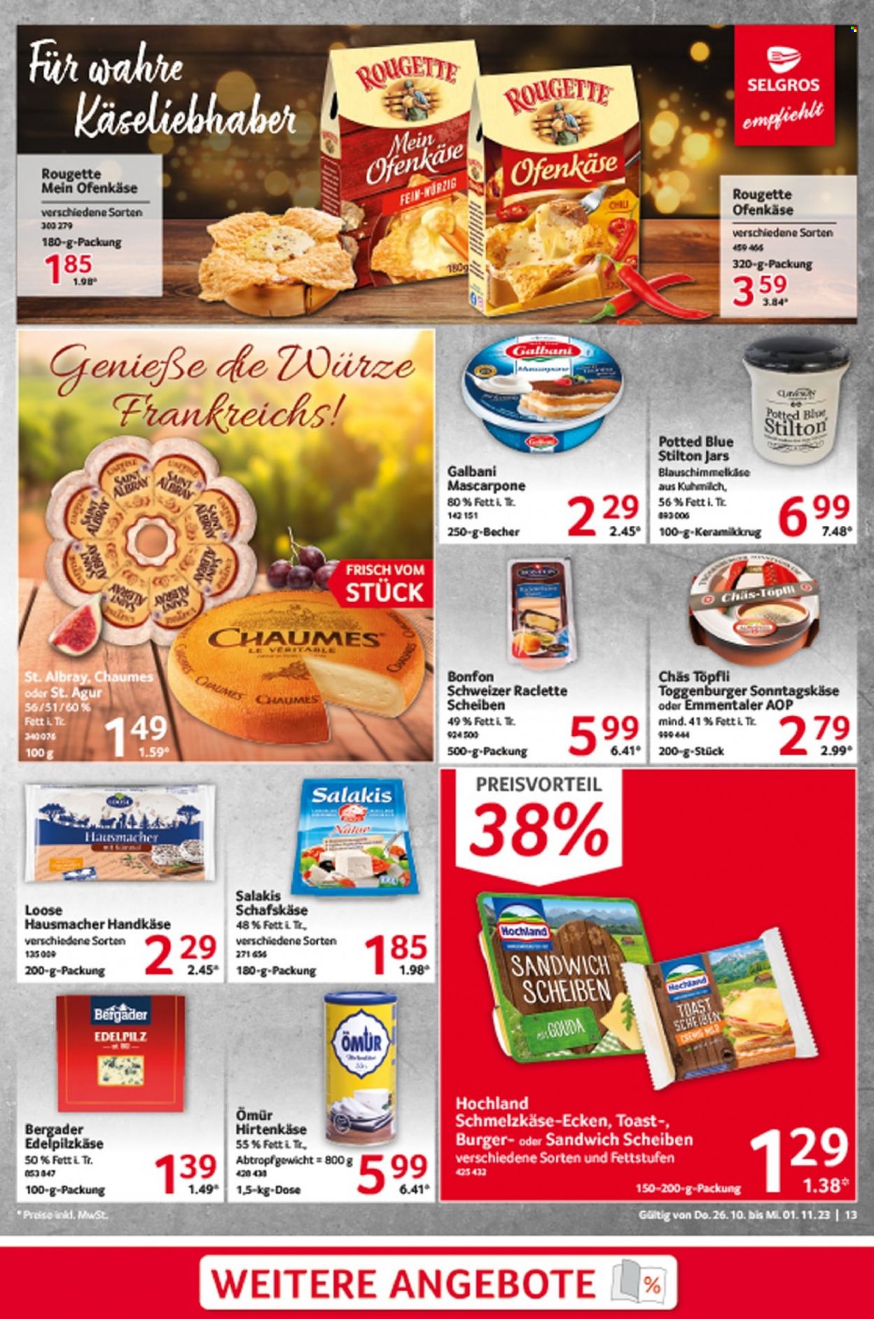 Selgros Prospekte  - 26.10.2023 - 1.11.2023. Seite 13
