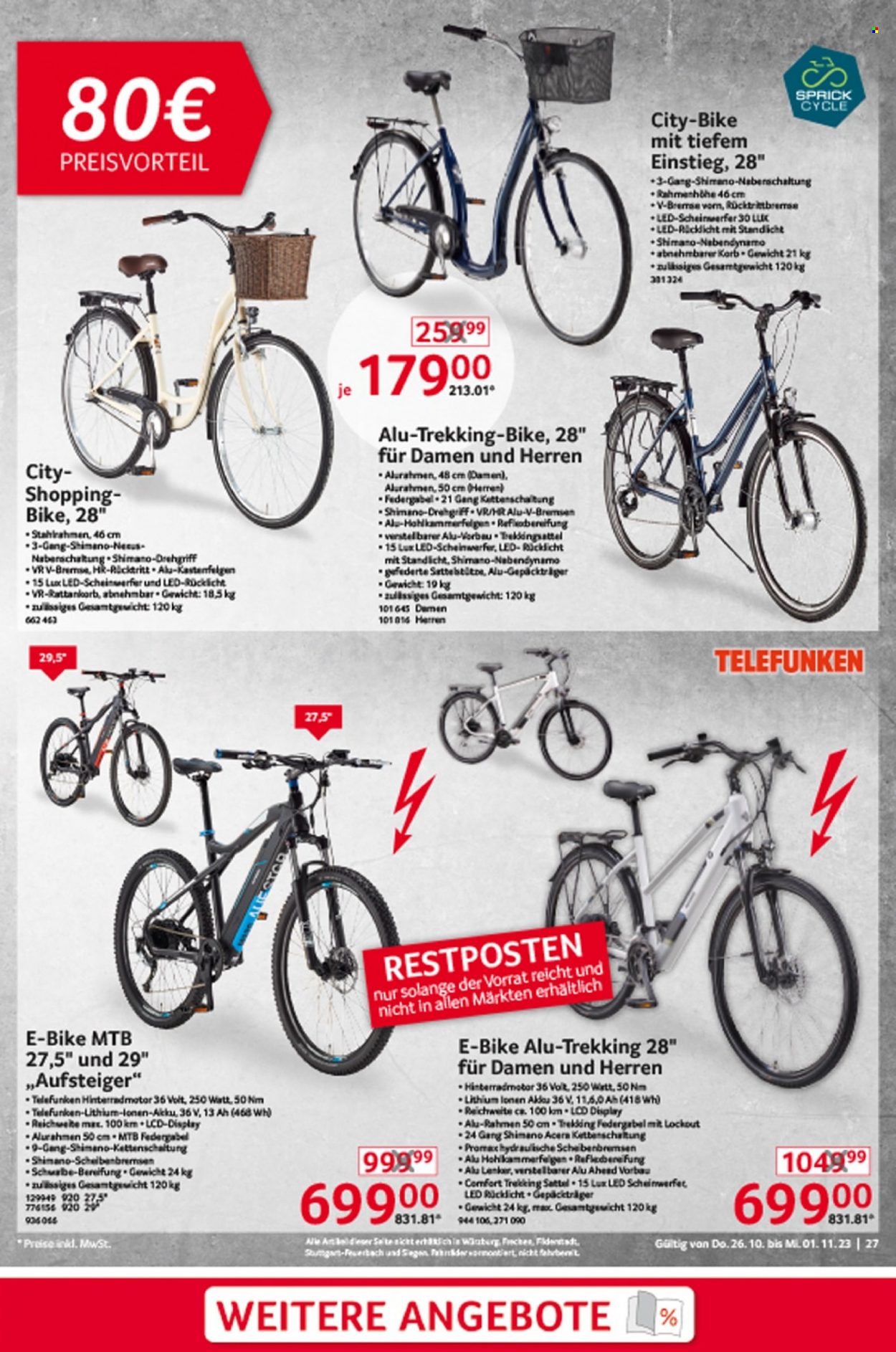 Selgros Prospekte  - 26.10.2023 - 1.11.2023. Seite 27