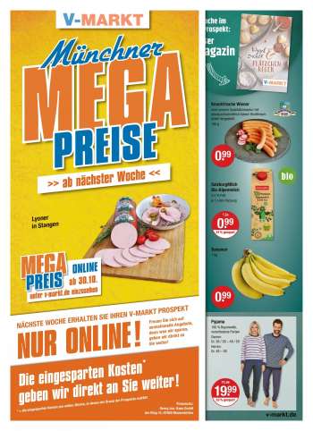 Prospekte V-Markt - 26.10.2023 - 1.11.2023.