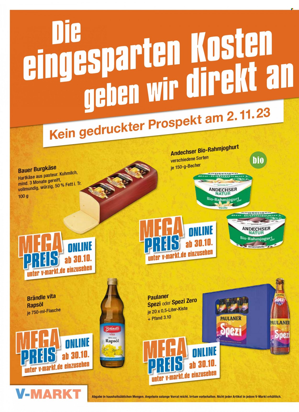 V-Markt Prospekte  - 26.10.2023 - 31.10.2023. Seite 2