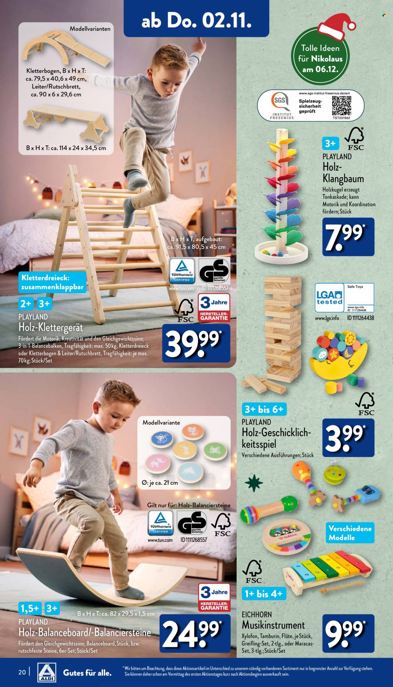 ALDI Nord Prospekte  - 30.10.2023 - 4.11.2023. Seite 20