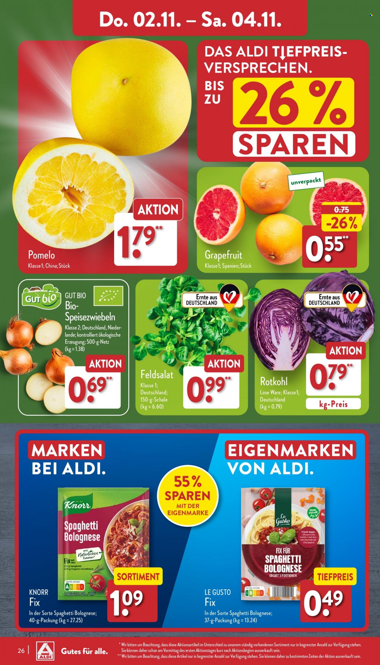 ALDI Nord Prospekte  - 30.10.2023 - 4.11.2023. Seite 26