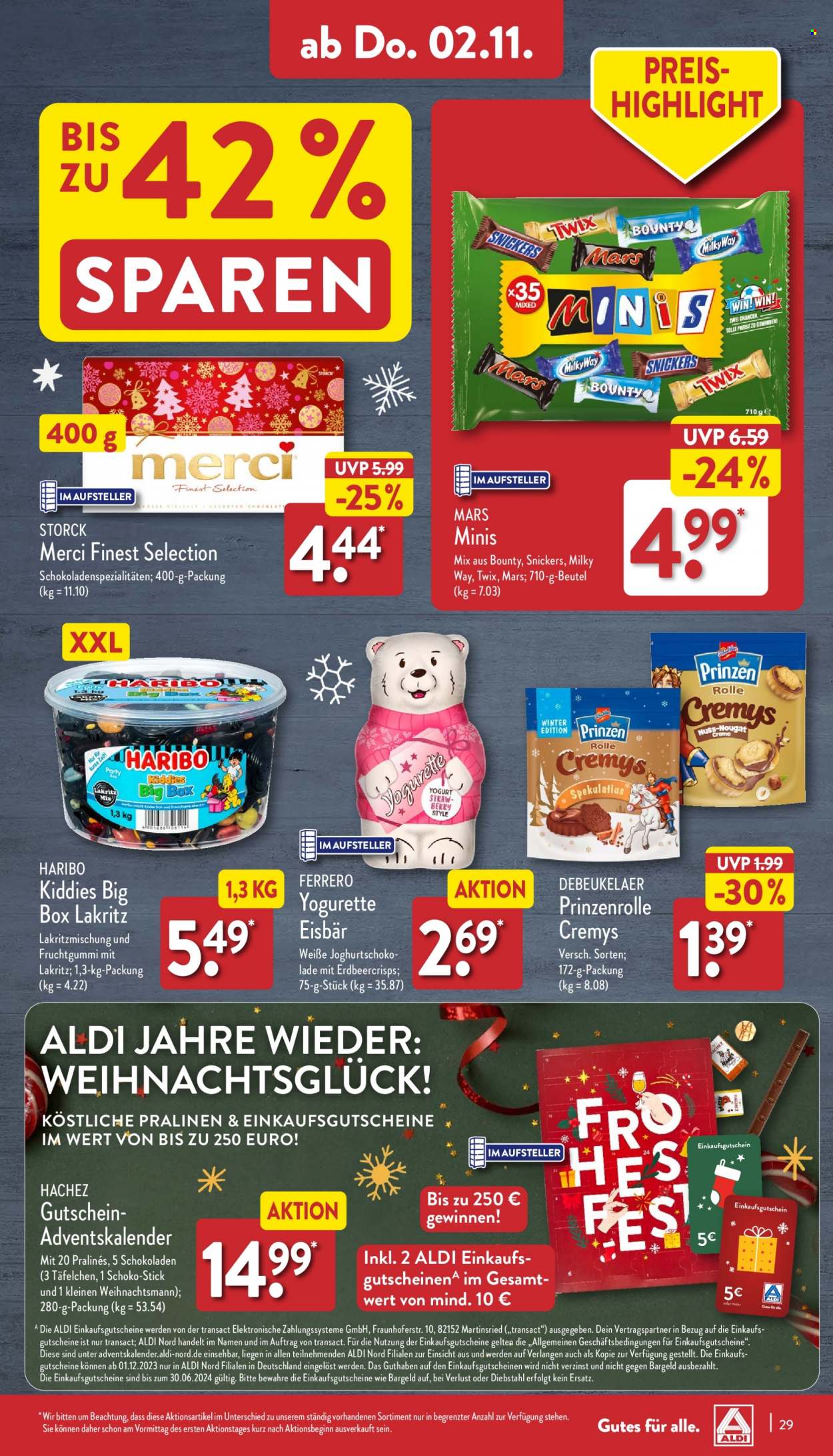 ALDI Nord Prospekte  - 30.10.2023 - 4.11.2023. Seite 29