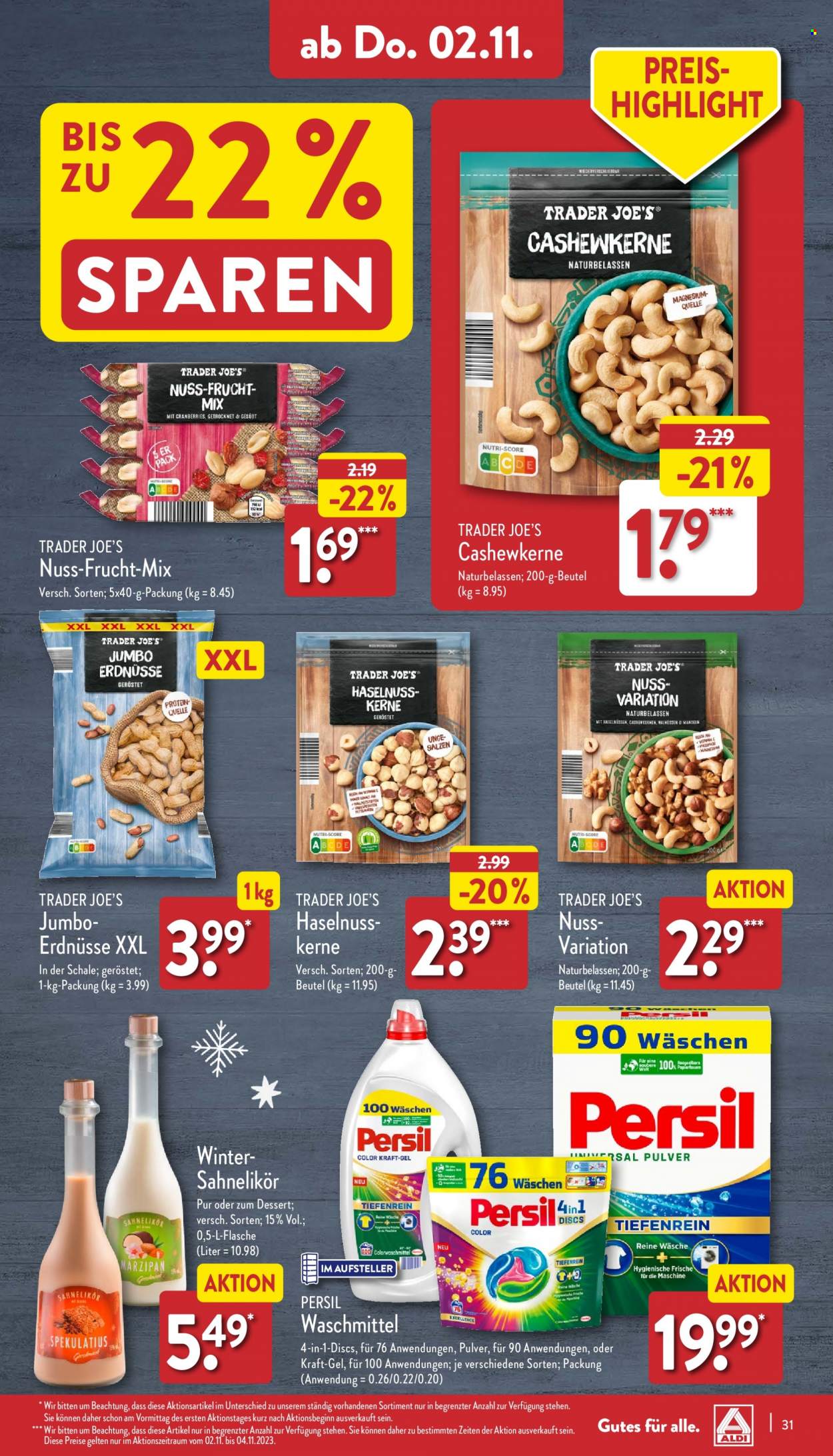 ALDI Nord Prospekte  - 30.10.2023 - 4.11.2023. Seite 31