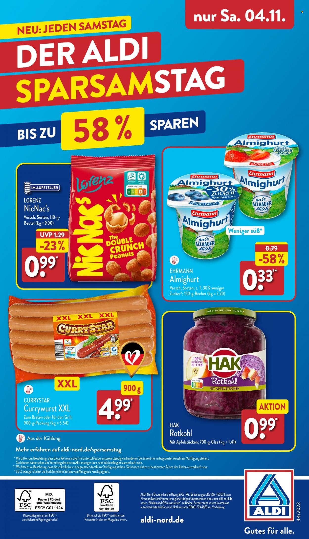 ALDI Nord Prospekte  - 30.10.2023 - 4.11.2023. Seite 36