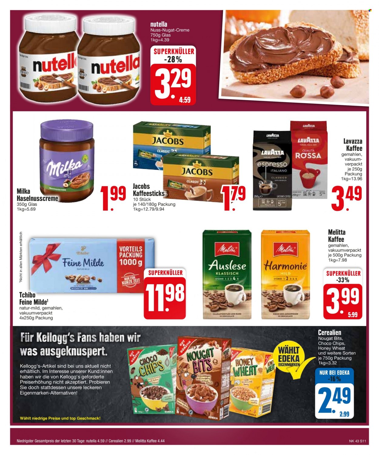 Edeka Prospekte  - 23.10.2023 - 28.10.2023. Seite 11