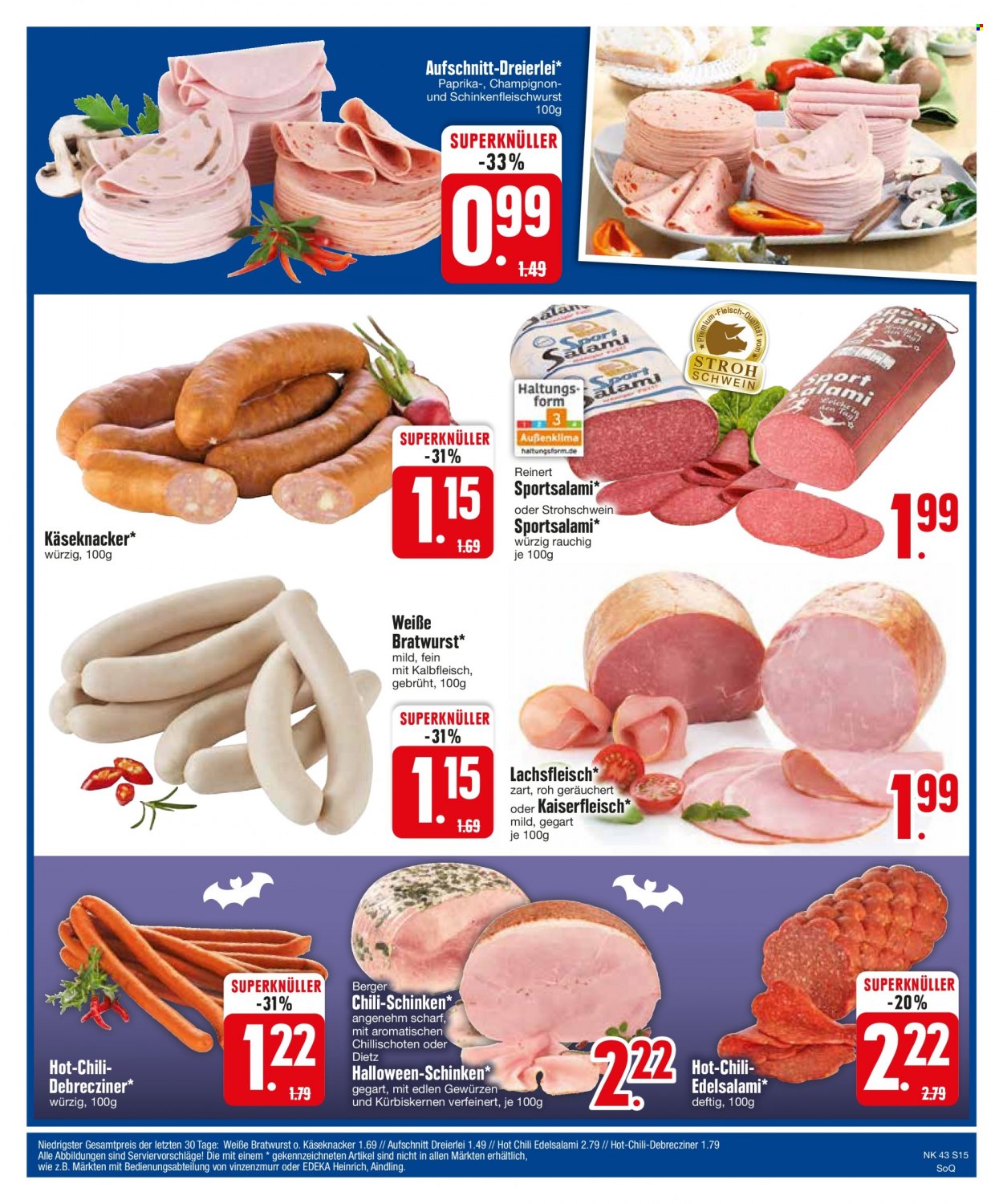 Edeka Prospekte  - 23.10.2023 - 28.10.2023. Seite 15