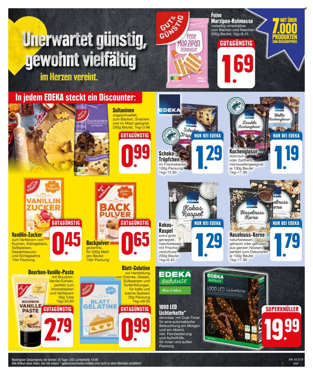 Edeka Prospekte  - 23.10.2023 - 28.10.2023. Seite 19