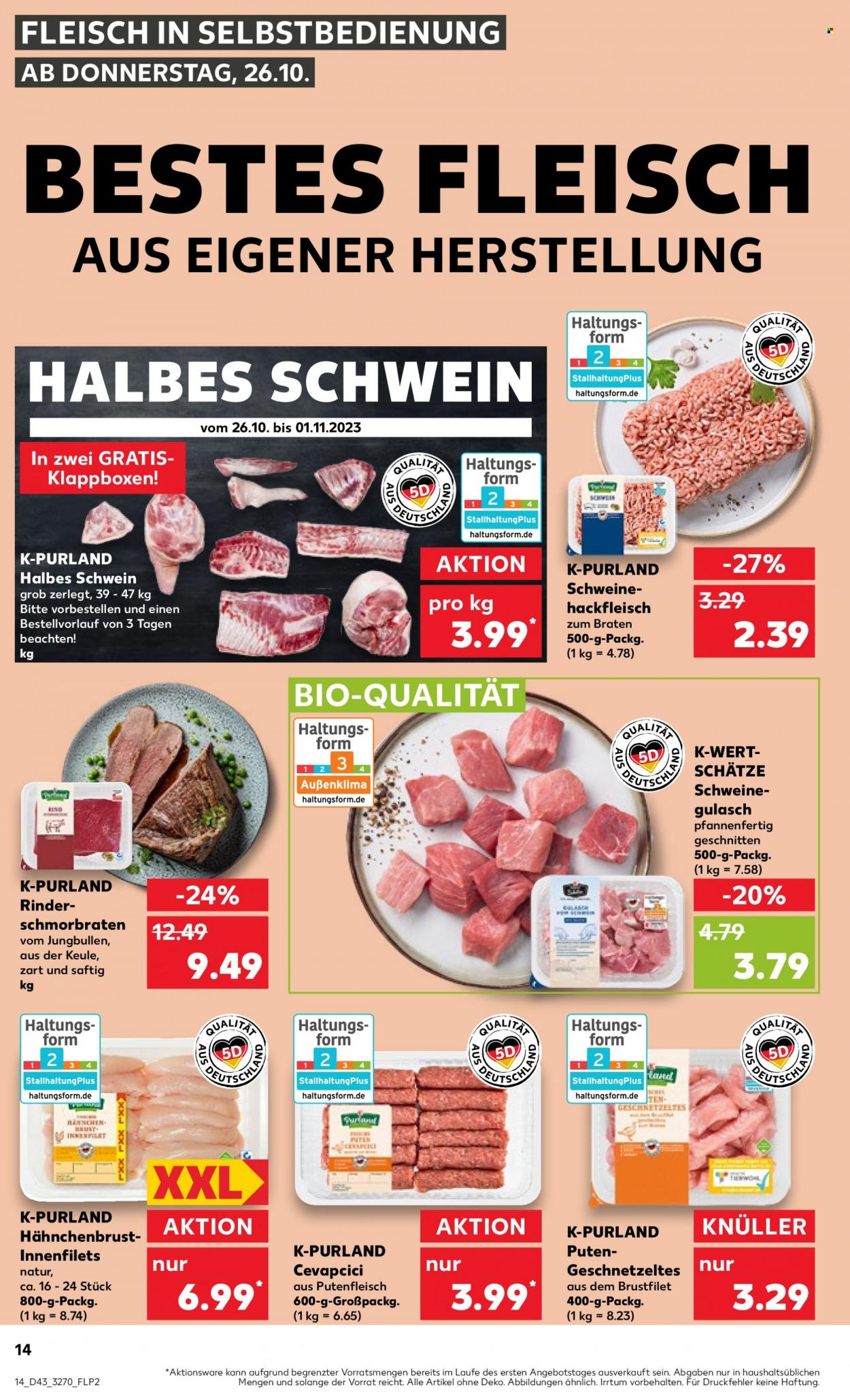 Kaufland Prospekte  - 26.10.2023 - 1.11.2023. Seite 14