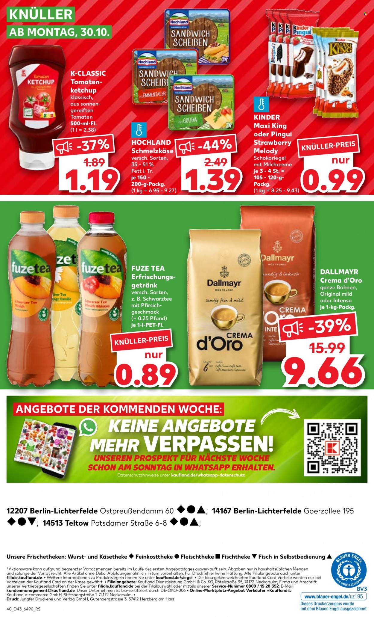Kaufland Prospekte  - 26.10.2023 - 1.11.2023. Seite 40