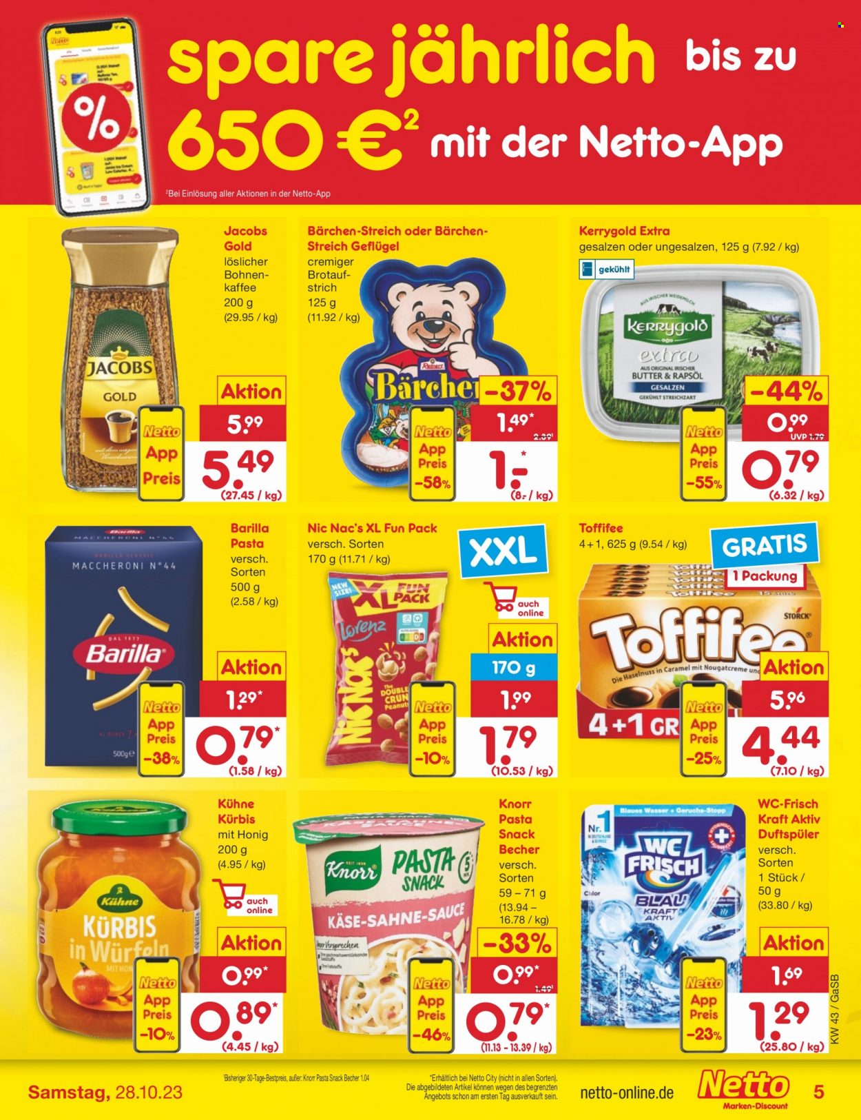 Netto Marken-Discount Prospekte  - 23.10.2023 - 28.10.2023. Seite 5