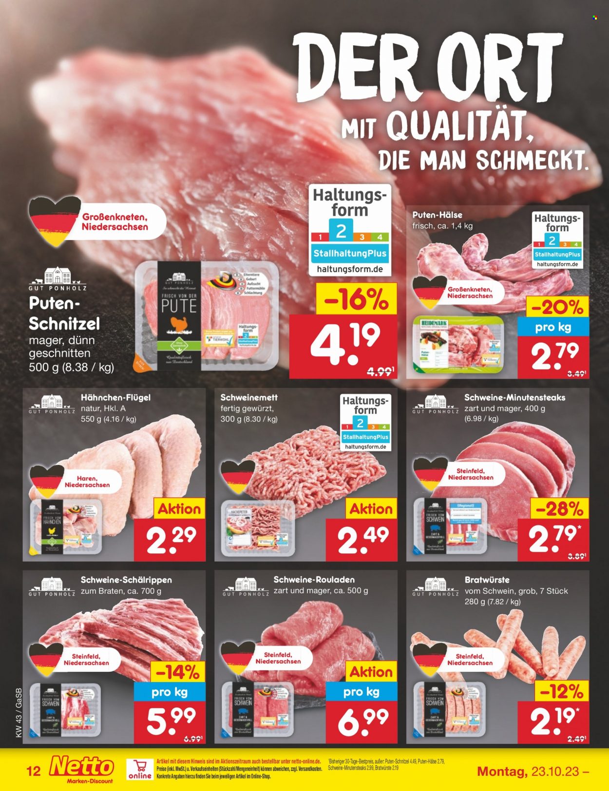 Netto Marken-Discount Prospekte  - 23.10.2023 - 28.10.2023. Seite 12