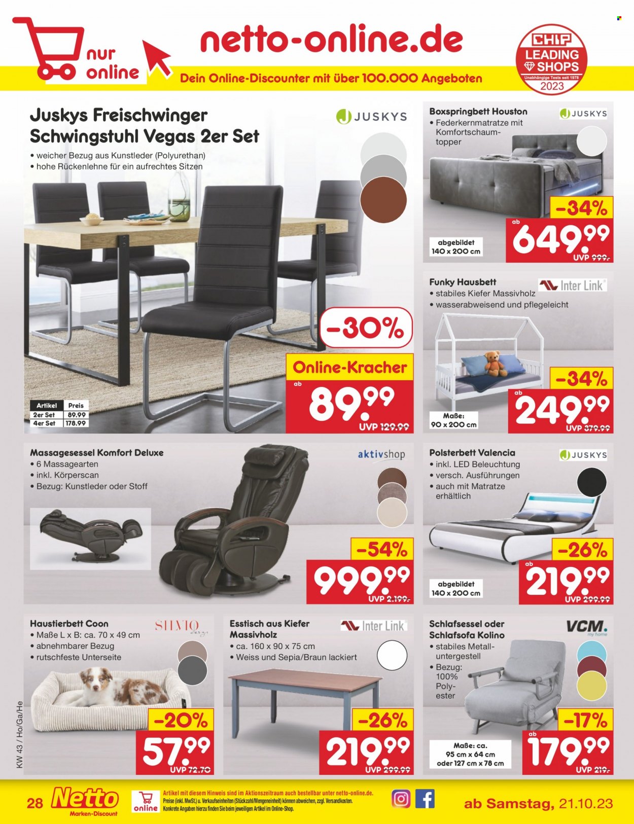 Netto Marken-Discount Prospekte  - 23.10.2023 - 28.10.2023. Seite 30